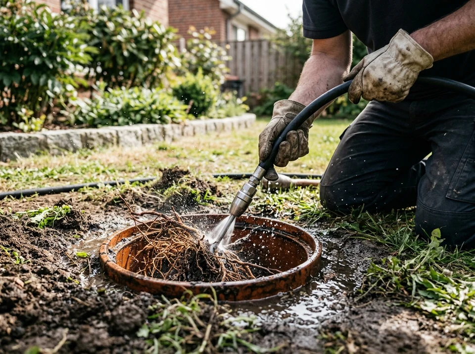 Tree Root Intrusion Cleaning in Whittier, CA